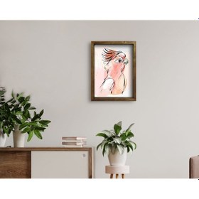 Resim Bk Home Doğal Masif Ahşap Çerçeveli Tablo 45X65Cm-81 (551057284) 