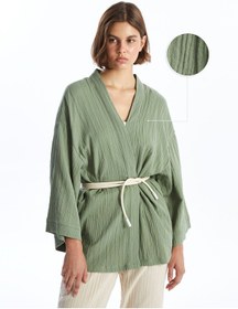 Resim LC Waikiki LCW Vision Şal Yaka Kadın Kimono 
