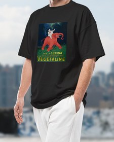 Resim Vegetaline Oversize Tişört 