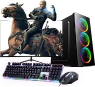 Resim INTEL I5 12400F 16GB 480SSD 4GB GTX1050TI 24" Monitörlü (Gaming SET) Rogame