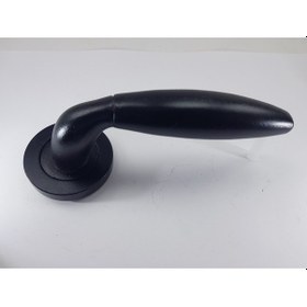 Resim Nsp Çelik Kapı Kolu Pelikan Siyah Sağ 