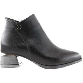 Resim Marka Sesi Bu361 Siyah Kadın Bot Siyah 