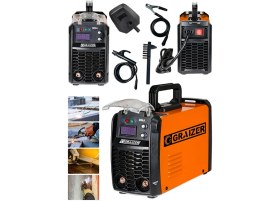Resim GRAiZER Mma T-500 Çift Kartlı Hava Soğutmalı Invertör Kaynak Makinesi 500 Amper Kompakt Tasarım 