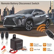 Resim Chuangyinshop Black 200a Dc12v Uzaktan Akü Açma Anahtarı Hırsızlık Önleyici Ve Akü Koruma 