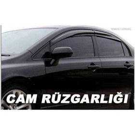 Resim Renault 19 Mugen Cam Rüzgarlığı Reno 19 Cam Rüzgarlığı 4Lü 