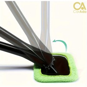 Resim CarAda Araba Camı Temizleme Seti, Cam Temizleme Aparatı 