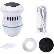 Resim Vkemall Mavi Şarjlı Elektrikli Ayak Kuru Cilt Temizleyici - Pedi Vakumlu Tırnak Ve Deri Gıcırdatıcı 