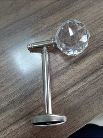 Resim Gümüş Çift Delikli Pipo 