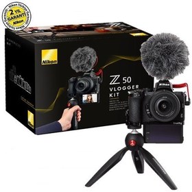 Resim Nikon Z50 16-50mm Youtuber Vlogger Kit 