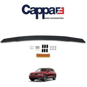 Resim Cappafe Volkswagen Tiguan Ön Kaput Koruyucu Rüzgarlığı 4Mm Akril 