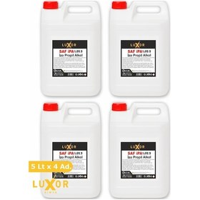 Resim Luxor Kimya Saf İpa %99.9 20 L (4 x 5 L) 