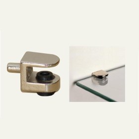 Resim Gürçay Hırdavat Gürcay Sıkıştırmalı Cam Raf Pimi 5mm Pimli 8 Adet 