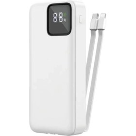 Resim Kensa Powerbank Yeni Nesil 10.000 Mah Pd Özellikli Kablolu ve Kablosuz Dijital Göstergeli Ultra Güçlü 