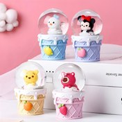 Resim Mickey Mouse Işıklı Kar Küresi Model 1 