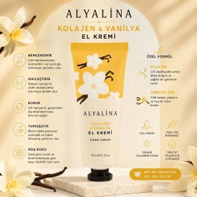 Resim Alyalina Kolajen&vanilya El Kremi 30 ml 