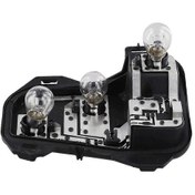 Resim Bmw 1 F20 F21 Sol Stop Lambası İçin Ampul Soketi - Devre Kartı Tabanı Siyah Gümüş. 