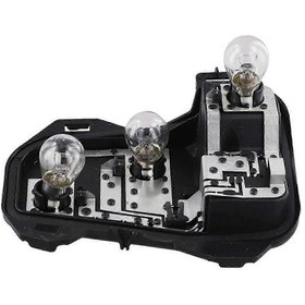 Resim Bmw 1 F20 F21 Sol Stop Lambası İçin Ampul Soketi - Devre Kartı Tabanı Siyah Gümüş. 