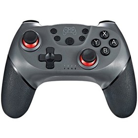 Resim Maiyame Switch İçin Kablosuz Bluetooth Oyun Kolu - Çift Motor Titreşimi Ve 6 Eksenli His, Switch/switch Lite Uyumlu - Gri 