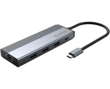 Resim 5-in-1 Type-c To 3 Port Usb3.0 Ethernet Pd Çoklayıcı Adaptör 5sxrj 