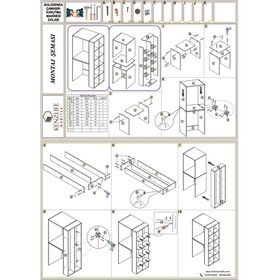 Resim Kenzlife çamaşır-kurutma makinesi dolabı bolodenka cvz 180*090*60 banyo 