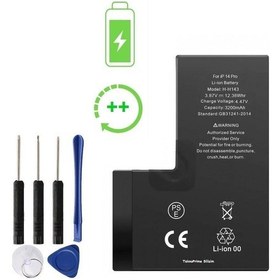 Resim Apple Uyumlu iPhone 14 Pro İle Güclendirilmis İthal Pil Batarya 