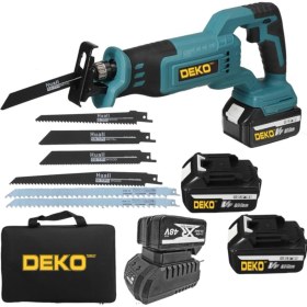 Resim PremiumPort 48V Panasonic Çift Akülü Motorlu Tilki Kuyruğu Kemik Kesme Testere Seti 