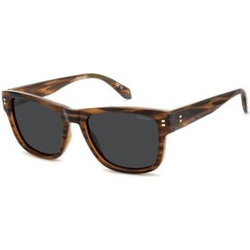 Resim Polaroid Pld 6252/s/x - L9g55m9 - 26c - 55 Erkek Güneş Gözlüğü 197737252274 Kahverengi 