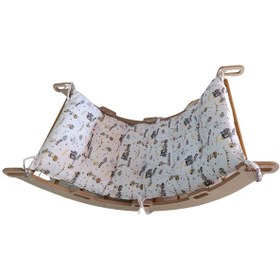 Resim Mukotoys Sallanan Çocuk Yatağı Montessori Çocuk Yatağı 