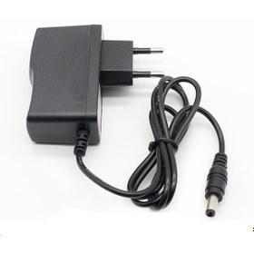 Resim 5V 1A Modem Switch Led Kamera 5.5 2.5-2.1Mm Adaptör Kilitli Soket 