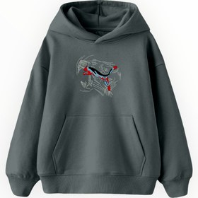 Resim Puma - Çocuk Hoodie - Gri / 7-8 