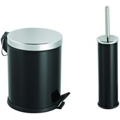 Resim Dibanyo Siyah Banyo Seti 2'li 5 Litre 