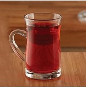 Resim HERŞEYBURDAMODA Paşabahçe Mila Kulplu Büyük Çay Bardağı 145 Cc 3 Lü 55613 Cam 