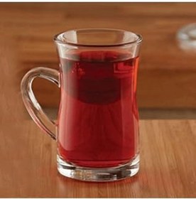 Resim HERŞEYBURDAMODA Paşabahçe Mila Kulplu Büyük Çay Bardağı 145 Cc 3 Lü 55613 Cam 