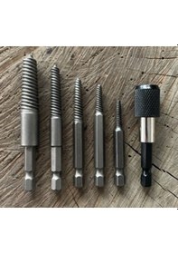 Resim Dmr Bozuk Vida Sökücü Vida Sökme Klavuzu Ters Diş Klavuz Seti 