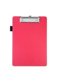 Resim Sekreterlik,a5 Küçük Boy,kapaksız,a5 Clipboard Vegan Suni Deri,17,5x24,5 Cm.,fuşya/pembe 