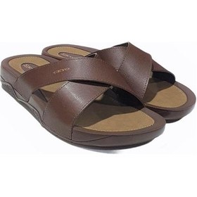 Resim Ceyo 9877 Merdane Astarlı Tam Anatomik Erkek Terlik 001 