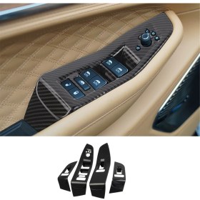 Resim Luenaarry Araba Cam Kaldırma Anahtarı Paneli Kapağı Döşeme Iç Aksesuarlar (Yurt Dışından) 