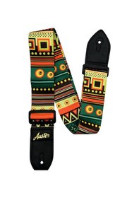 Resim Auster Strap 200 Renkli Desenli Gitar Askısı 
