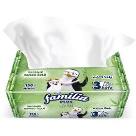 Resim Familia Natural 3 Katlı Çek-Al Kağıt Mendil 150'li 