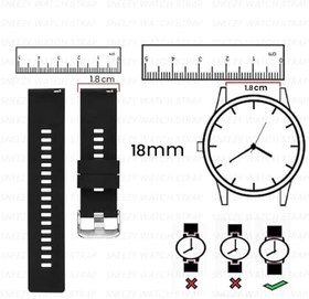Resim Sneezy Huawei Watch GT 4 41mm İle Uyumlu 18mm PureLux Soft Silikon Kordon Mavi 