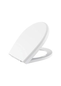 Resim Klozet Kapağı Yavaş Kapama Beyaz 