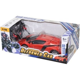 Resim 101 Kumandalı Robota Dönüşebilen Araba 1:18-Can Oyuncak 