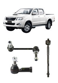 Resim Teknorot Toyota Hilux Vigo 2005-2015 4x4 Rot Başı Rot Mili Z Rot Set 