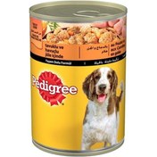 Resim Pedigree Tavuklu ve Havuçlu Konserve Yetişkin Köpek Maması 400 G 