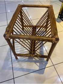 Resim elif aksesuar Bambu Gazetelik Sehpa 