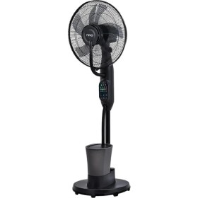 Resim N01 Buz Eklenebilir Ultrasonik Buharlı Zaman Ayarlı 3 Kademli Sessiz 75W Akıllı Vantilatör 