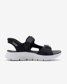 Resim Skechers Go Walk Flex Sandal - Easy Entry Erkek Siyah Sandalet 229210 Bkgy Siyah 