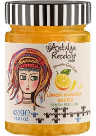 Resim Antalya Reçelcisi Limon Kabuğu Reçeli 420g Yörük Seri 
