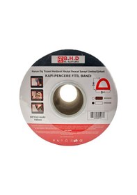 Resim Fixonic B.h.d Bhd00479 100mt Kapı Ve Pencere Fitil Bandı Beyaz Kauçuk 100 M 
