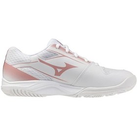Resim Mizuno Cyclone Speed 5 Kadın Voleybol Ayakkabısı Beyaz Çok Renkli 